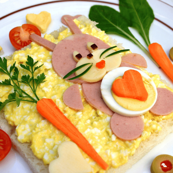 cute decorated snack for kids