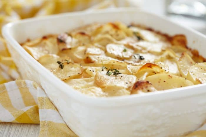 scalloped potatoes