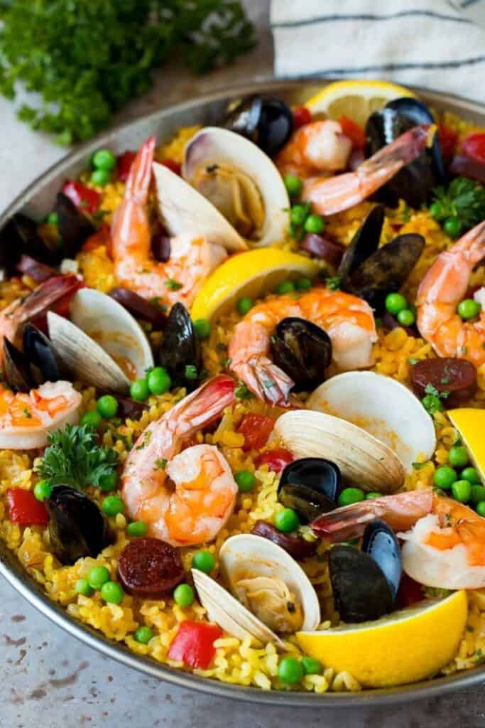 seafood paella