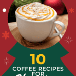 pinterest image christmas tree theme with coffee