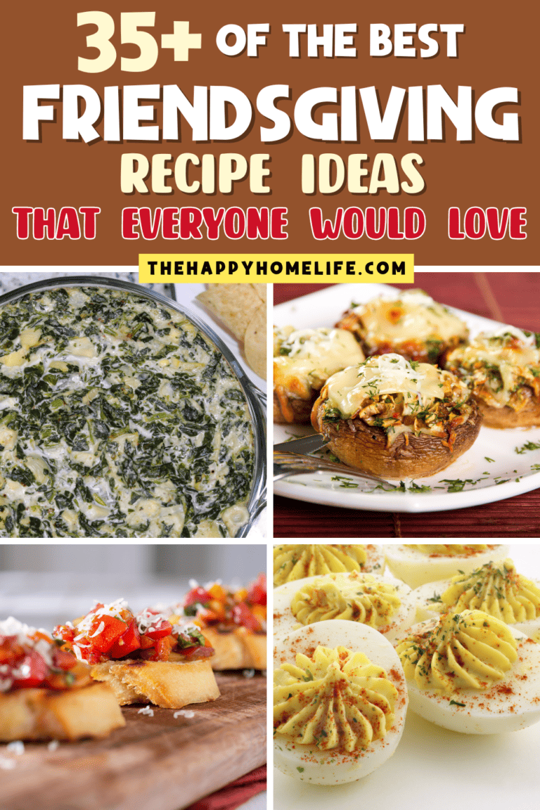 What Should I Serve for Friendsgiving? - The Happy Home Life