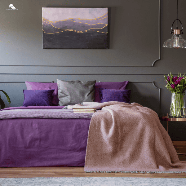 Lavender style bedroom
