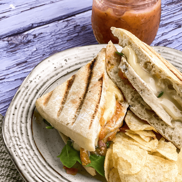 Grilled Chicken & Brie Panini square sized image