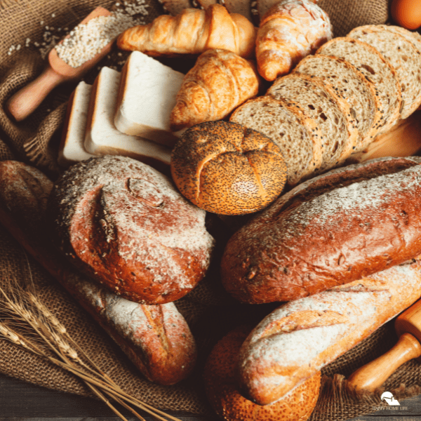 An image of different bread varieties.