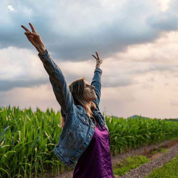 mom celebrating life