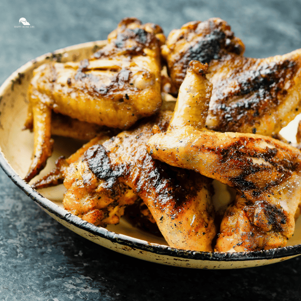 barbecue chicken wing
