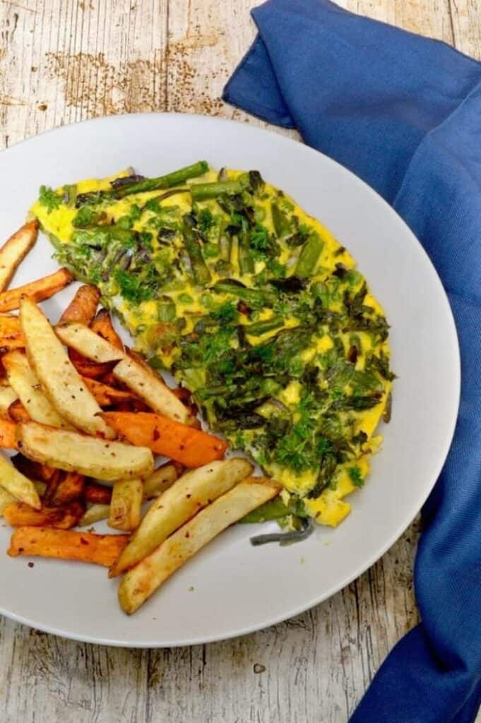 asparagus frittata