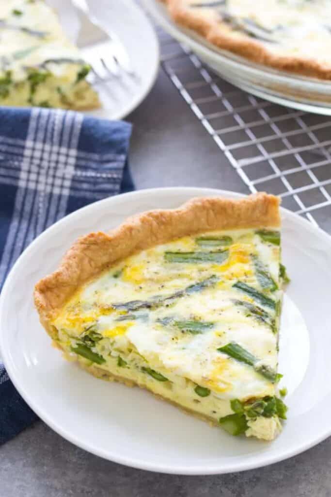 asparagus quiche