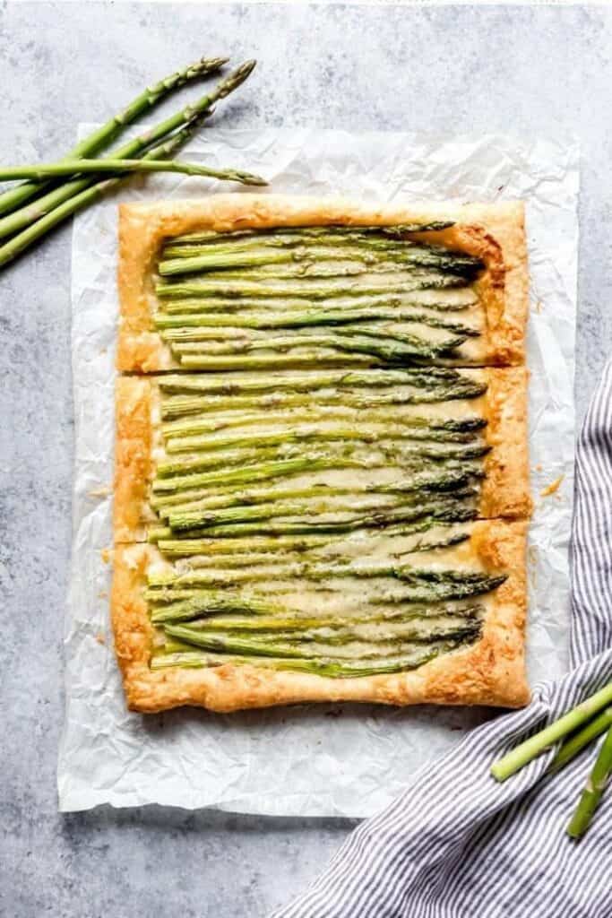 asparagus tart