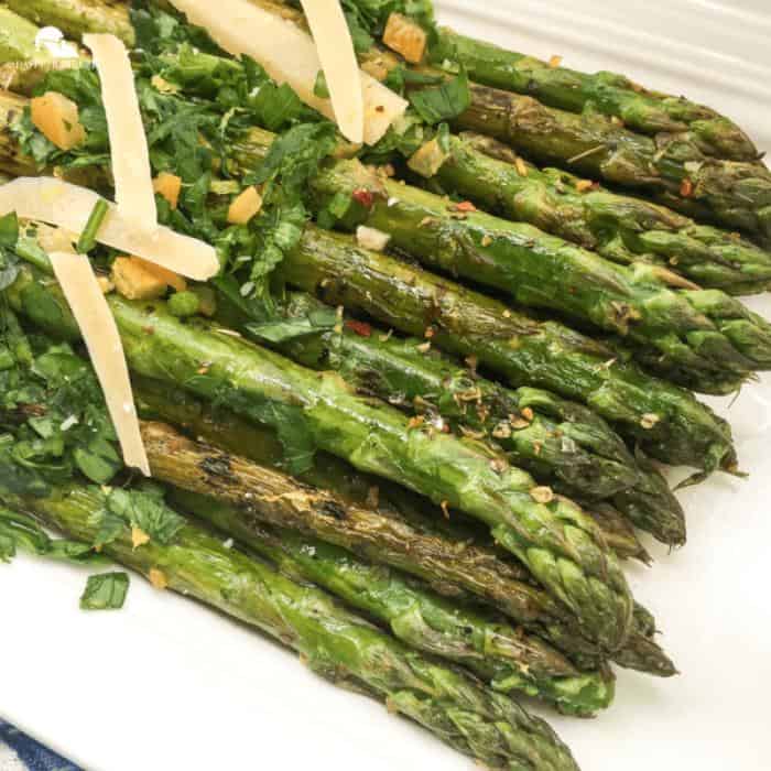asparagus with gremolata