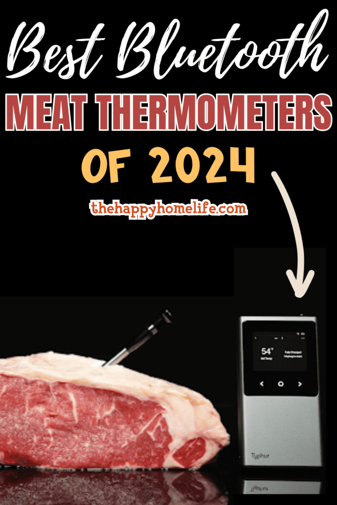 image of bluetooth meat thermometer with text