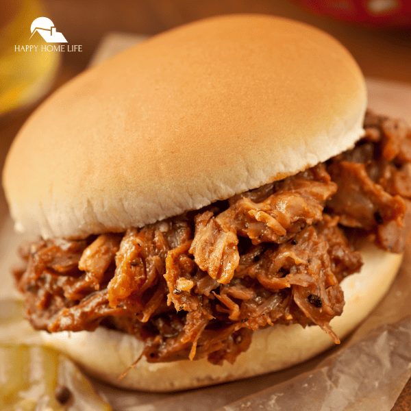 close up image of BBQ Pulled Pork