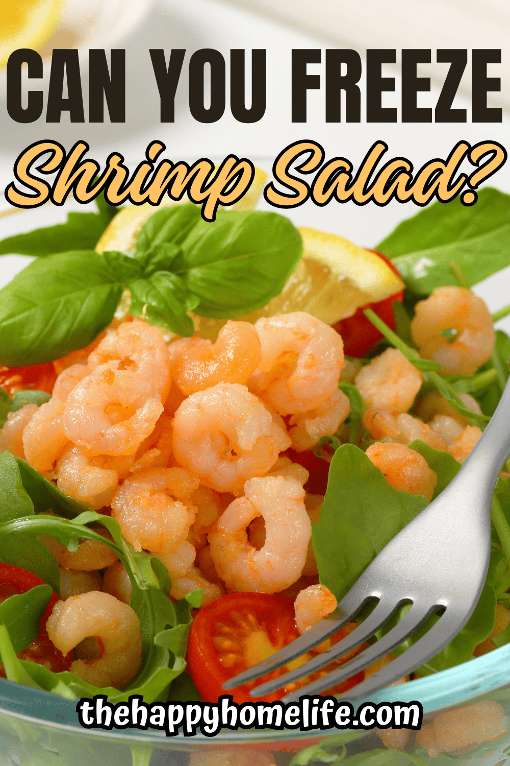 Can You Freeze Shrimp Salad? The Happy Home Life