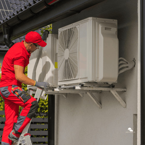 man doing some Hvac maintenance