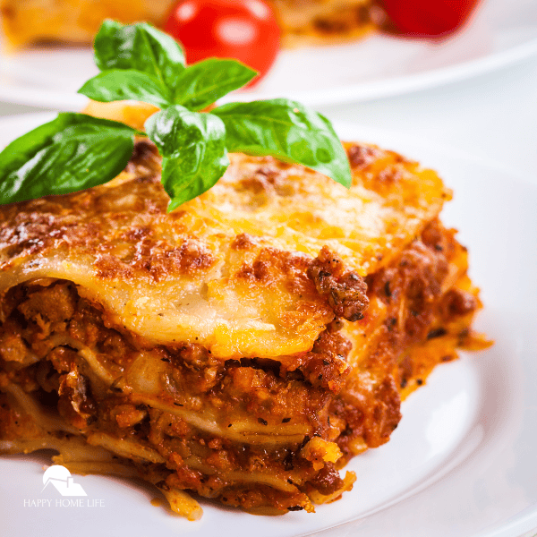 an image of lasagna