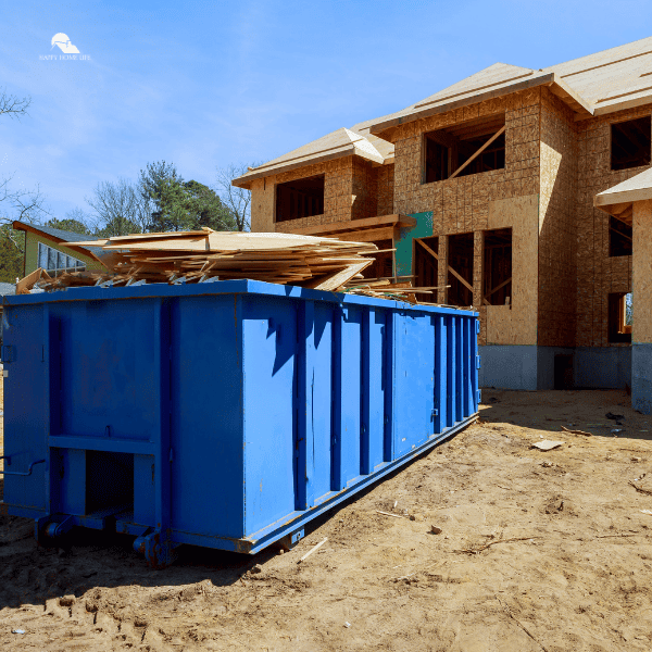 blue Roll-off Dumpster Rentals