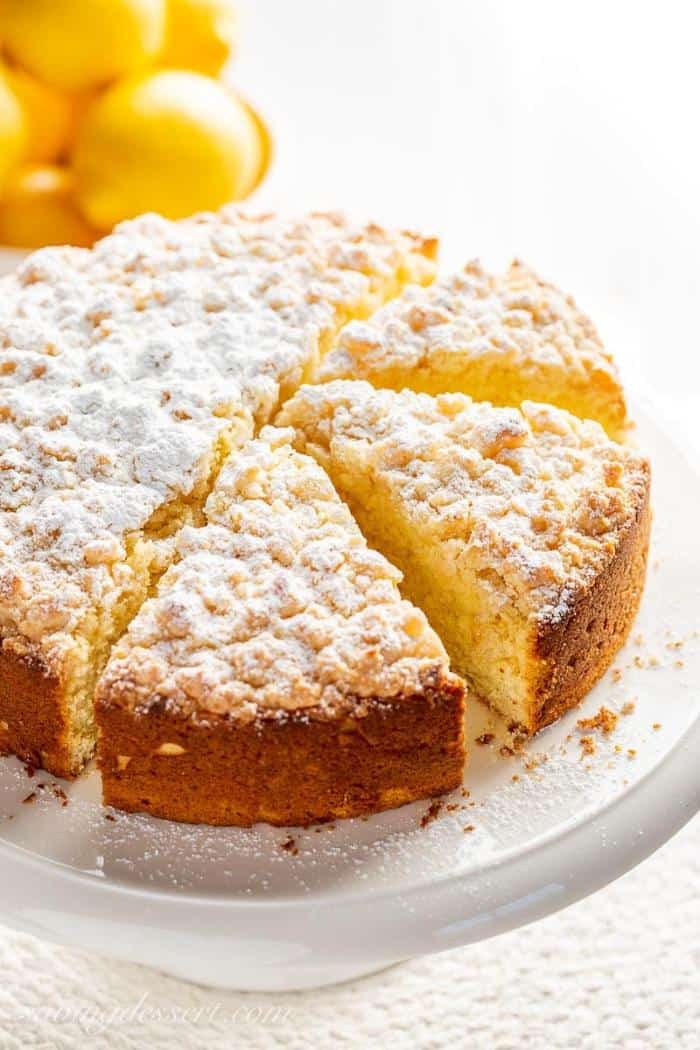 lemon crumble breakfast cake