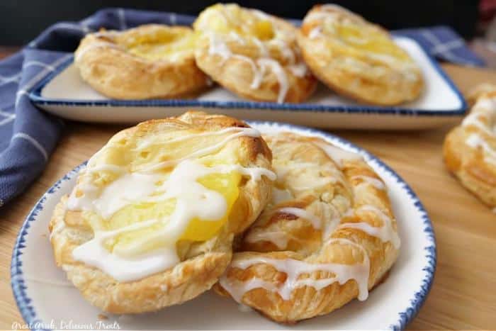 individual lemon pastries
