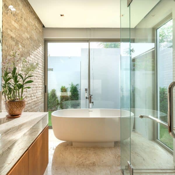 beautiful interior real bathroom