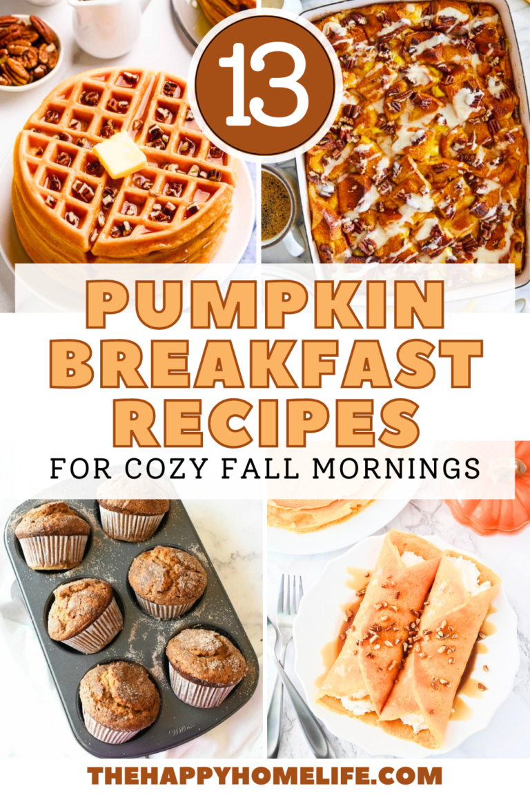 13 Pumpkin Breakfast Recipes for Cozy Fall Mornings